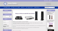 Desktop Screenshot of homefidelity.nl